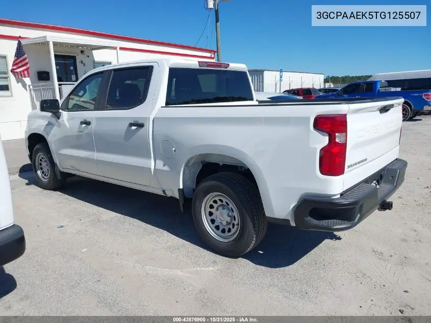 3GCPAAEK5TG125507 2026 Chevrolet Silverado 1500 2Wd Short Bed Wt