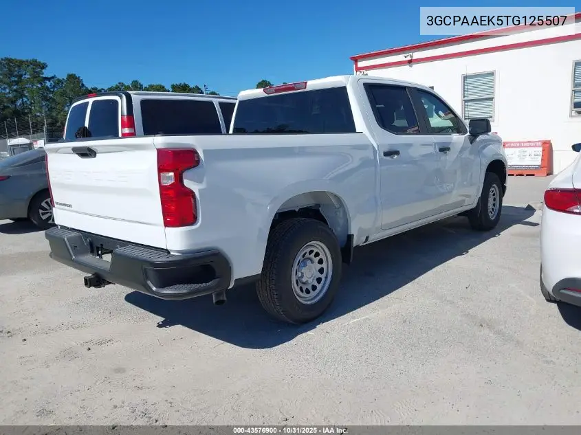 3GCPAAEK5TG125507 2026 Chevrolet Silverado 1500 2Wd Short Bed Wt