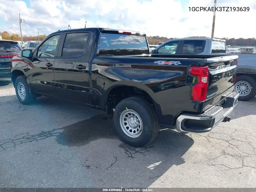 1GCPKAEK3TZ193639 2026 Chevrolet Silverado 1500 4Wd Short Bed Wt/4Wd Standard Bed Wt