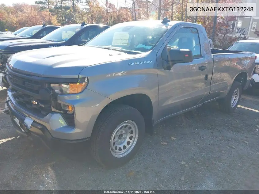 3GCNAAEKXTG132248 2026 Chevrolet Silverado 1500 2Wd Long Bed Wt