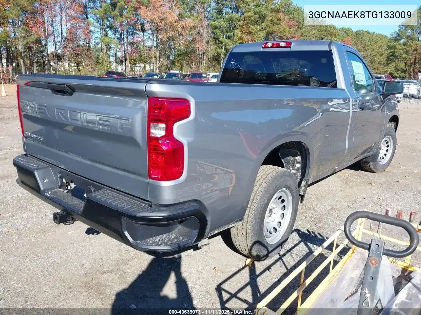 3GCNAAEK8TG133009 2026 Chevrolet Silverado 1500 2Wd Long Bed Wt