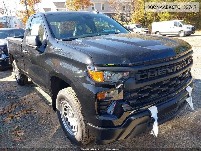 3GCNAAEK6TG132747 2026 Chevrolet Silverado 1500 2Wd Long Bed Wt