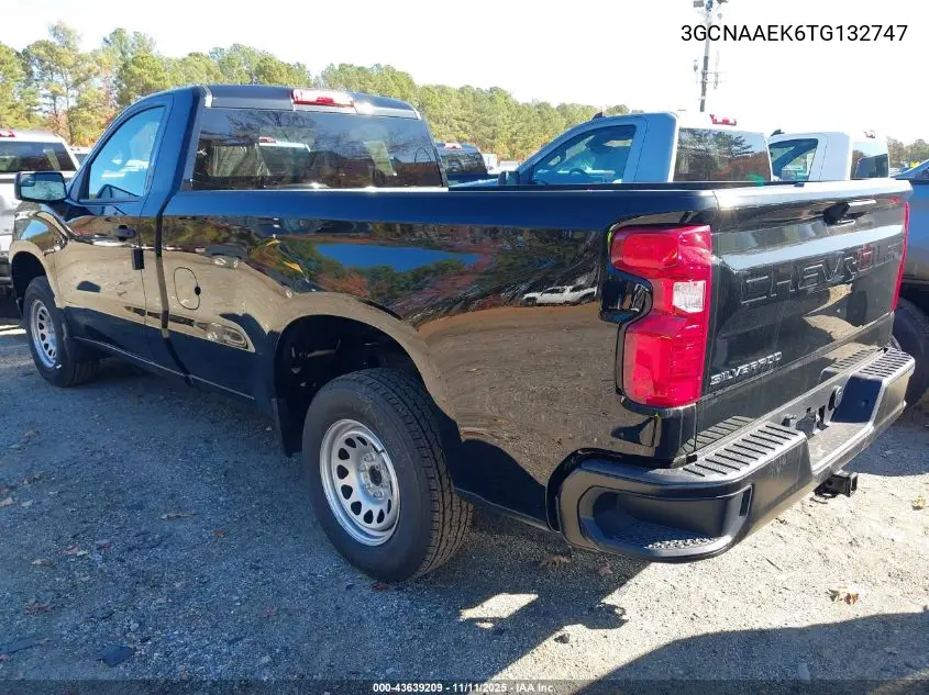 3GCNAAEK6TG132747 2026 Chevrolet Silverado 1500 2Wd Long Bed Wt