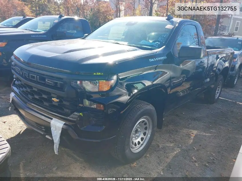 3GCNAAEK5TG132755 2026 Chevrolet Silverado 1500 2Wd Long Bed Wt