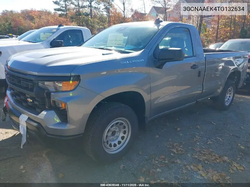 3GCNAAEK4TG132634 2026 Chevrolet Silverado 1500 2Wd Long Bed Wt