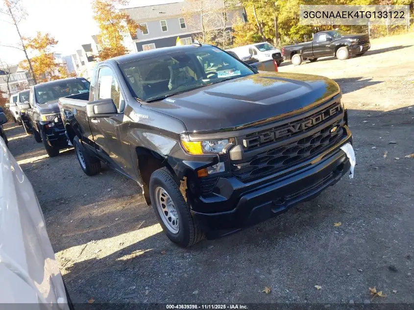 3GCNAAEK4TG133122 2026 Chevrolet Silverado 1500 2Wd Long Bed Wt