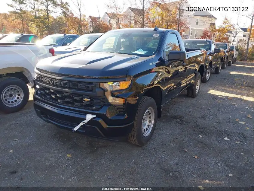 3GCNAAEK4TG133122 2026 Chevrolet Silverado 1500 2Wd Long Bed Wt
