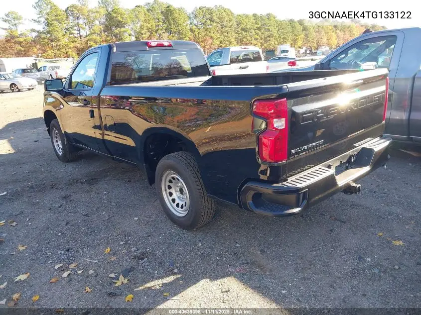 3GCNAAEK4TG133122 2026 Chevrolet Silverado 1500 2Wd Long Bed Wt