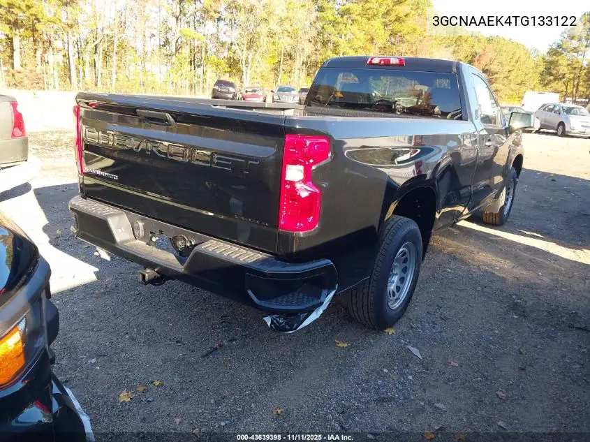 3GCNAAEK4TG133122 2026 Chevrolet Silverado 1500 2Wd Long Bed Wt