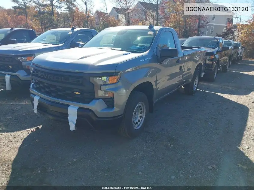 3GCNAAEK0TG133120 2026 Chevrolet Silverado 1500 2Wd Long Bed Wt