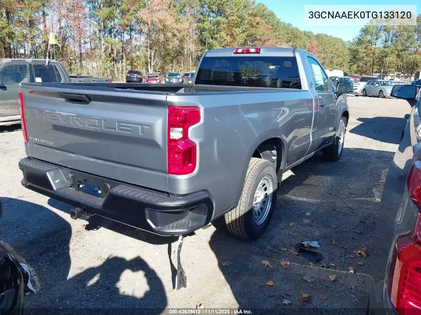 3GCNAAEK0TG133120 2026 Chevrolet Silverado 1500 2Wd Long Bed Wt