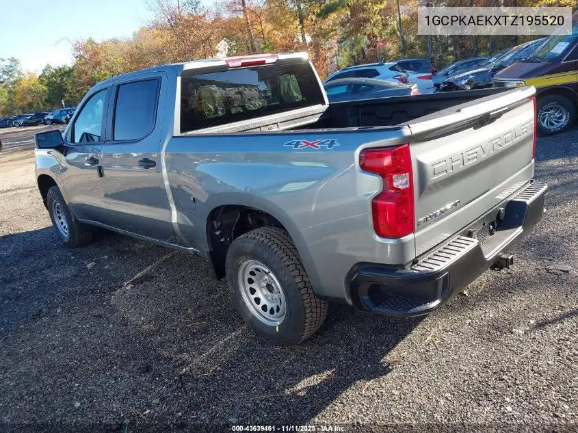 1GCPKAEKXTZ195520 2026 Chevrolet Silverado 1500 4Wd Short Bed Wt/4Wd Standard Bed Wt