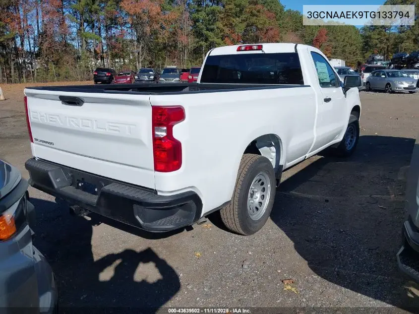 3GCNAAEK9TG133794 2026 Chevrolet Silverado 1500 2Wd Long Bed Wt