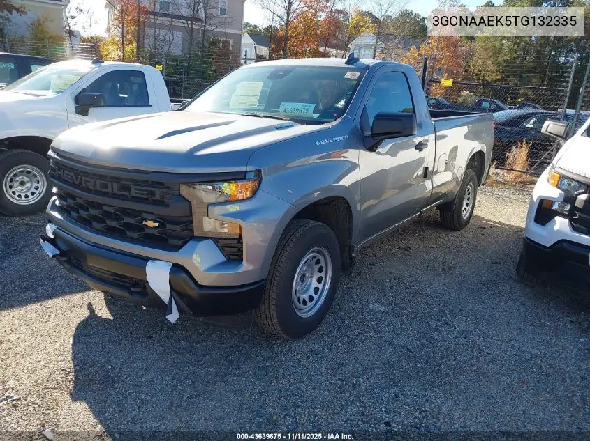 3GCNAAEK5TG132335 2026 Chevrolet Silverado 1500 2Wd Long Bed Wt
