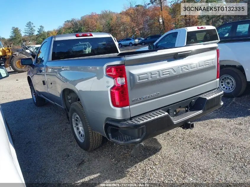 3GCNAAEK5TG132335 2026 Chevrolet Silverado 1500 2Wd Long Bed Wt