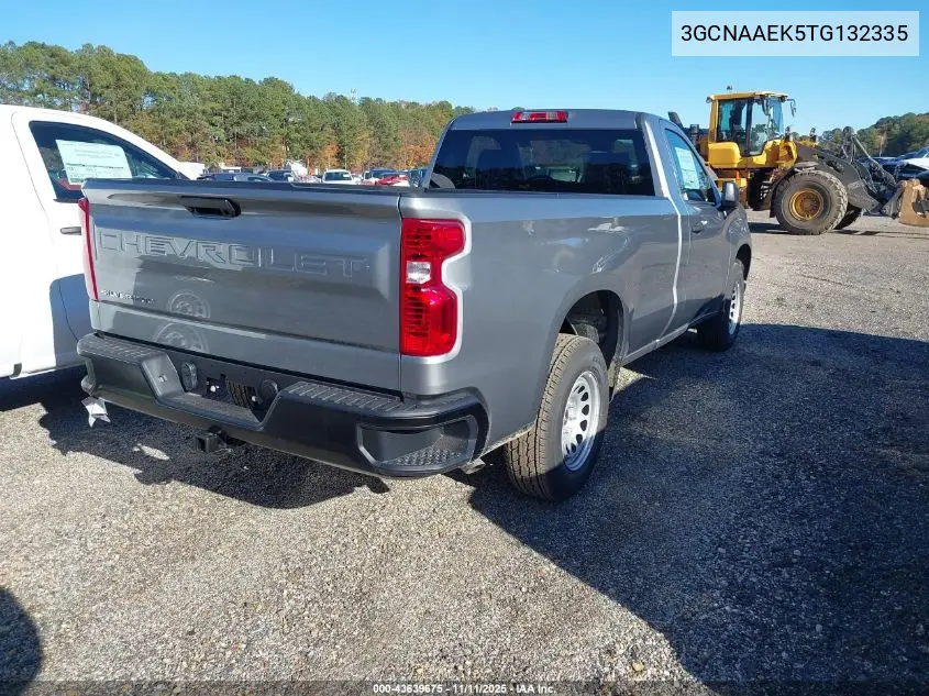 3GCNAAEK5TG132335 2026 Chevrolet Silverado 1500 2Wd Long Bed Wt