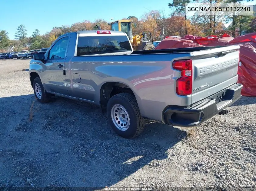 3GCNAAEK5TG132240 2026 Chevrolet Silverado 1500 2Wd Long Bed Wt