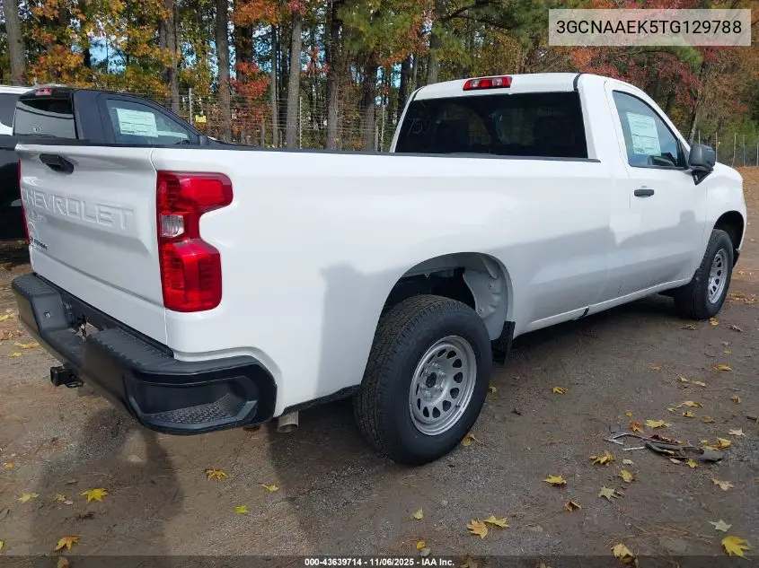 3GCNAAEK5TG129788 2026 Chevrolet Silverado 1500 2Wd Long Bed Wt