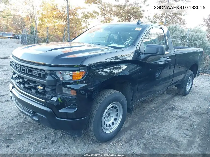 3GCNAAEK3TG133015 2026 Chevrolet Silverado 1500 2Wd Long Bed Wt