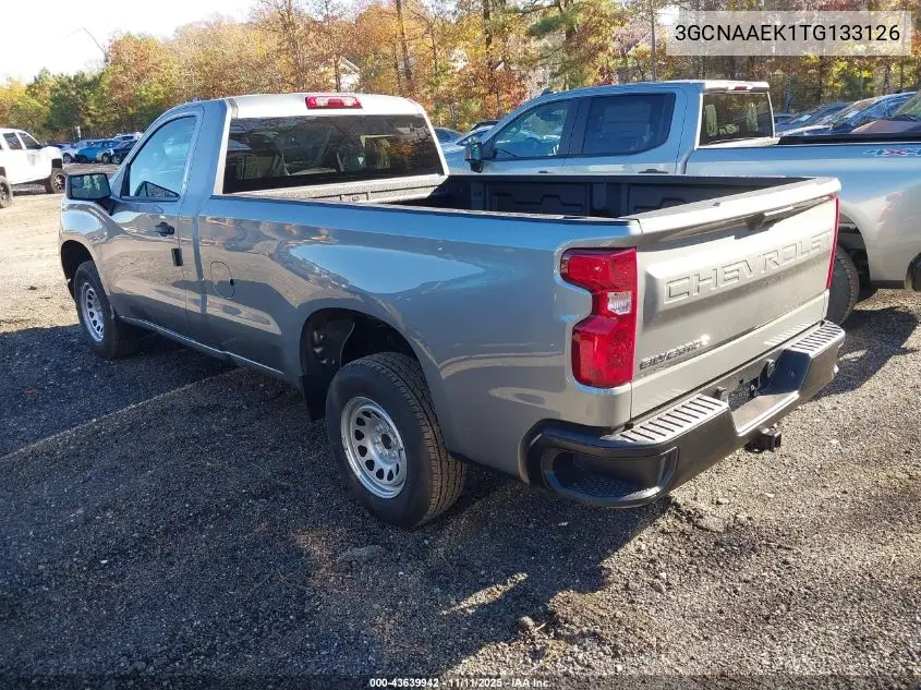 3GCNAAEK1TG133126 2026 Chevrolet Silverado 1500 2Wd Long Bed Wt