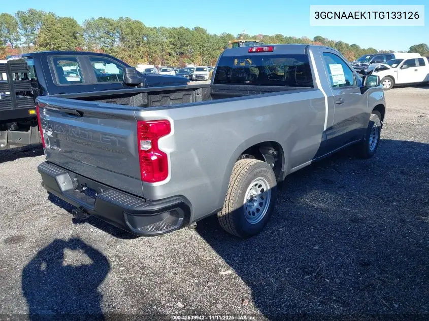 3GCNAAEK1TG133126 2026 Chevrolet Silverado 1500 2Wd Long Bed Wt