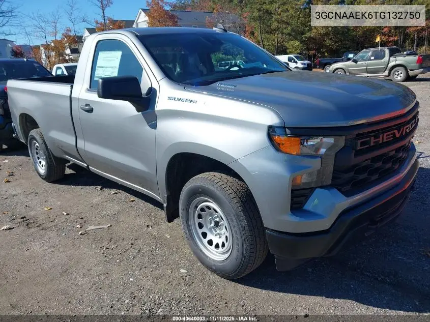 3GCNAAEK6TG132750 2026 Chevrolet Silverado 1500 2Wd Long Bed Wt