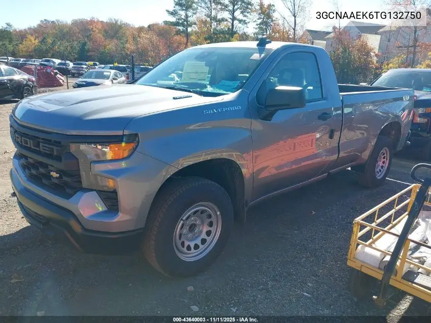 3GCNAAEK6TG132750 2026 Chevrolet Silverado 1500 2Wd Long Bed Wt