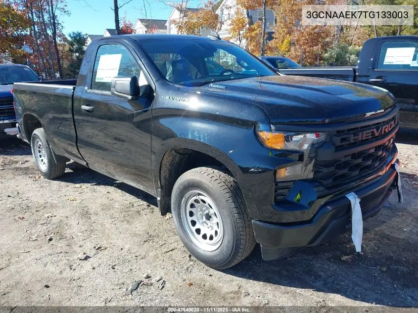 3GCNAAEK7TG133003 2026 Chevrolet Silverado 1500 2Wd Long Bed Wt