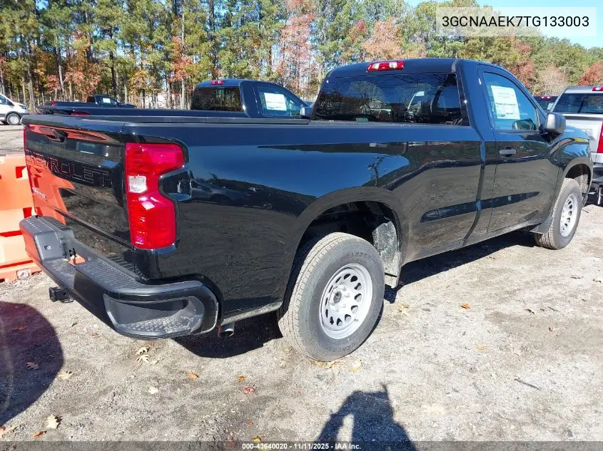 3GCNAAEK7TG133003 2026 Chevrolet Silverado 1500 2Wd Long Bed Wt
