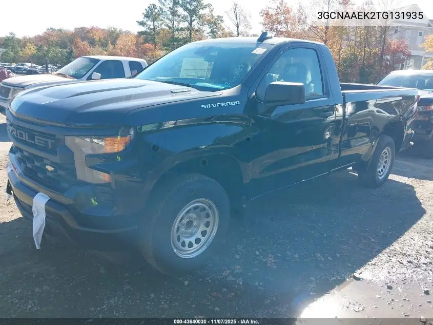 3GCNAAEK2TG131935 2026 Chevrolet Silverado 1500 2Wd Long Bed Wt