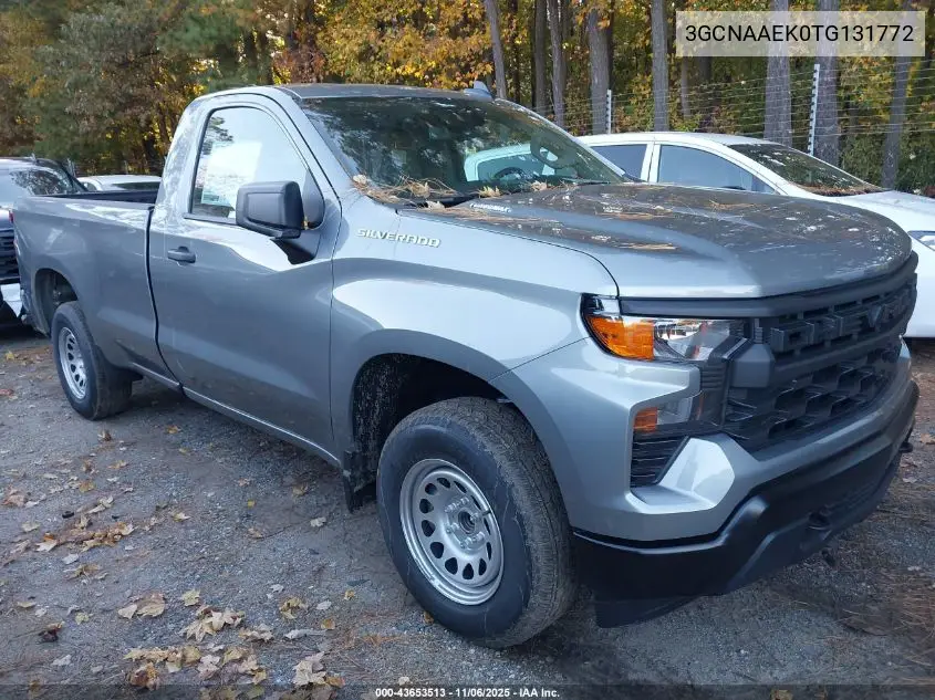 3GCNAAEK0TG131772 2026 Chevrolet Silverado 1500 2Wd Long Bed Wt