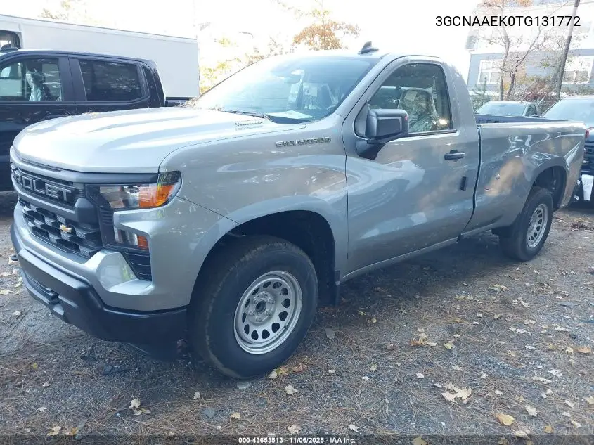 3GCNAAEK0TG131772 2026 Chevrolet Silverado 1500 2Wd Long Bed Wt