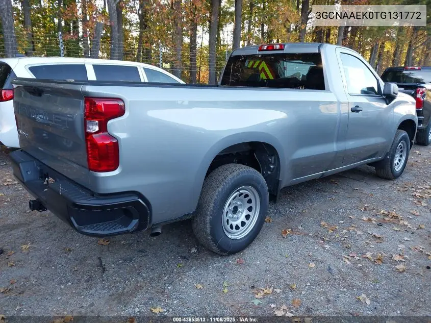 3GCNAAEK0TG131772 2026 Chevrolet Silverado 1500 2Wd Long Bed Wt