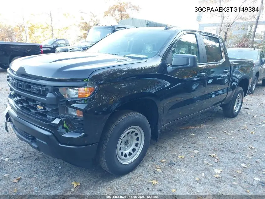3GCPAAEK3TG149384 2026 Chevrolet Silverado 1500 2Wd Short Bed Wt