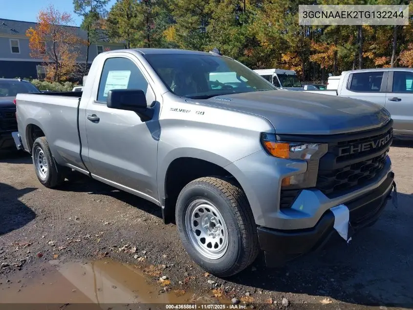 3GCNAAEK2TG132244 2026 Chevrolet Silverado 1500 2Wd Long Bed Wt