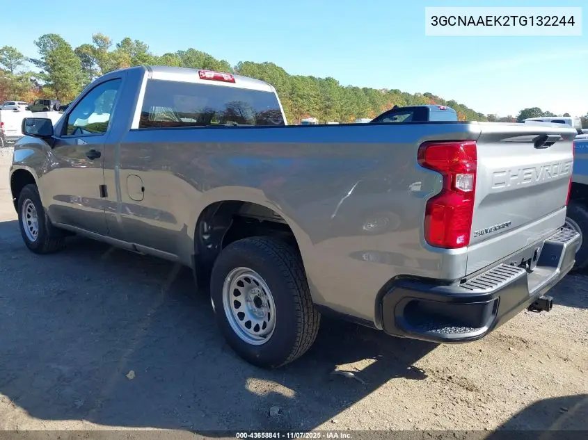 3GCNAAEK2TG132244 2026 Chevrolet Silverado 1500 2Wd Long Bed Wt
