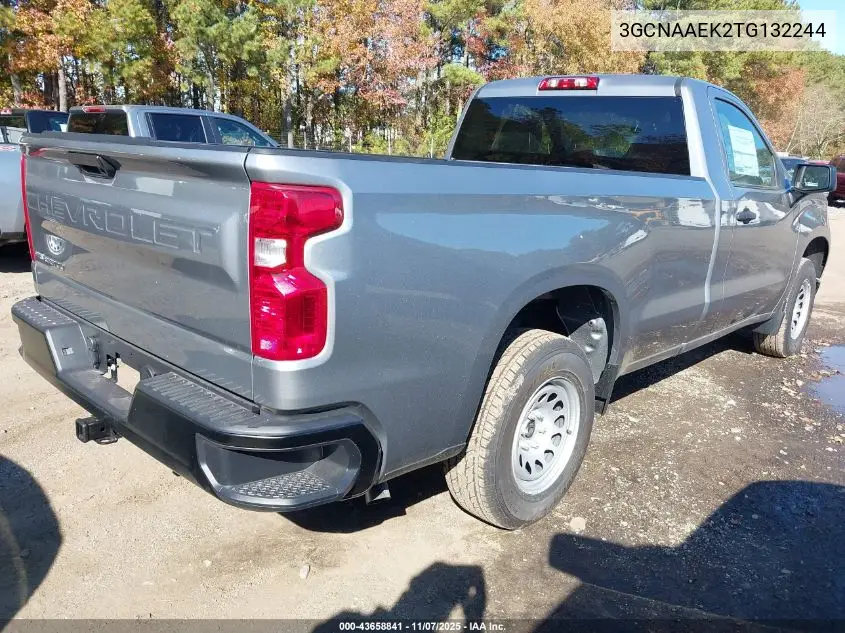 3GCNAAEK2TG132244 2026 Chevrolet Silverado 1500 2Wd Long Bed Wt