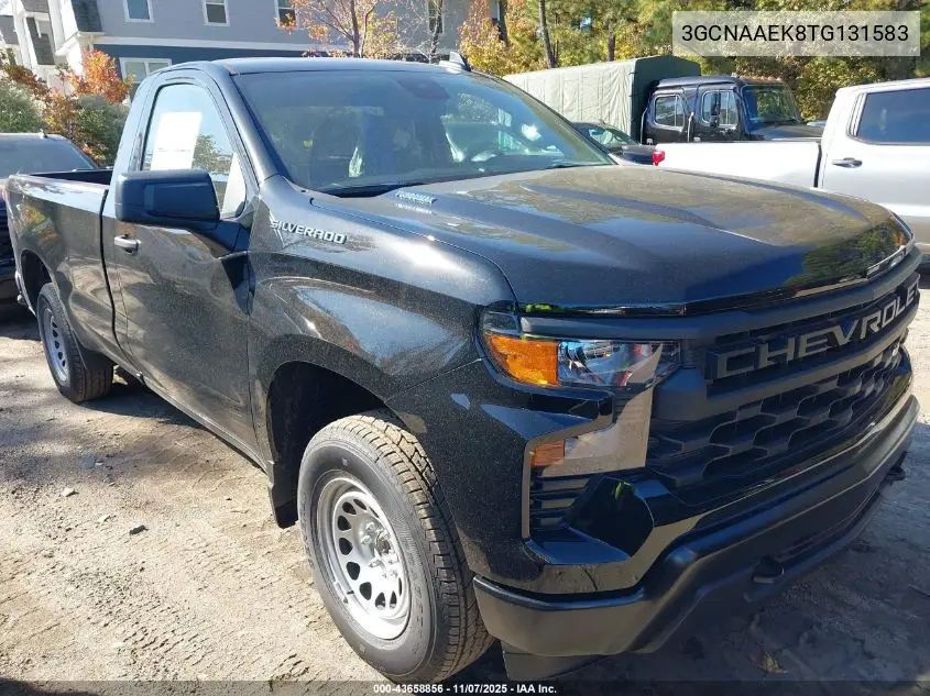 3GCNAAEK8TG131583 2026 Chevrolet Silverado 1500 2Wd Long Bed Wt