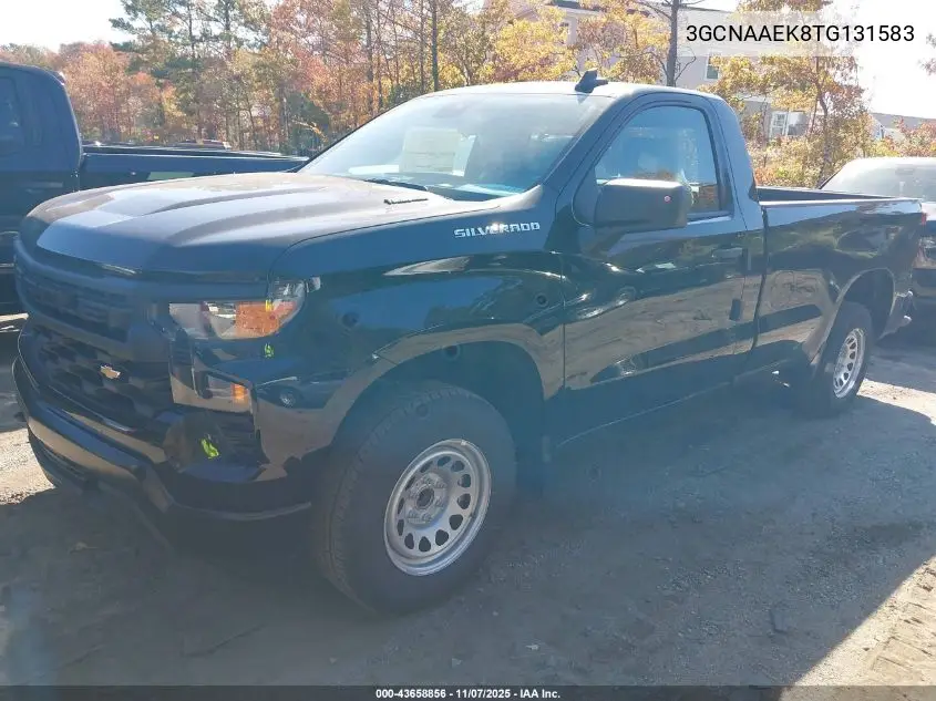 3GCNAAEK8TG131583 2026 Chevrolet Silverado 1500 2Wd Long Bed Wt