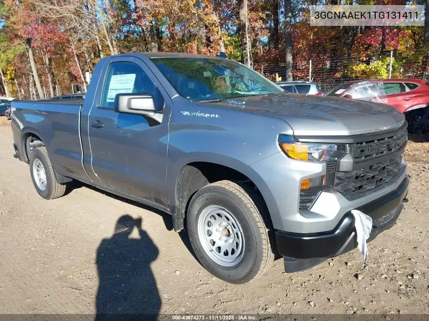 3GCNAAEK1TG131411 2026 Chevrolet Silverado 1500 2Wd Long Bed Wt