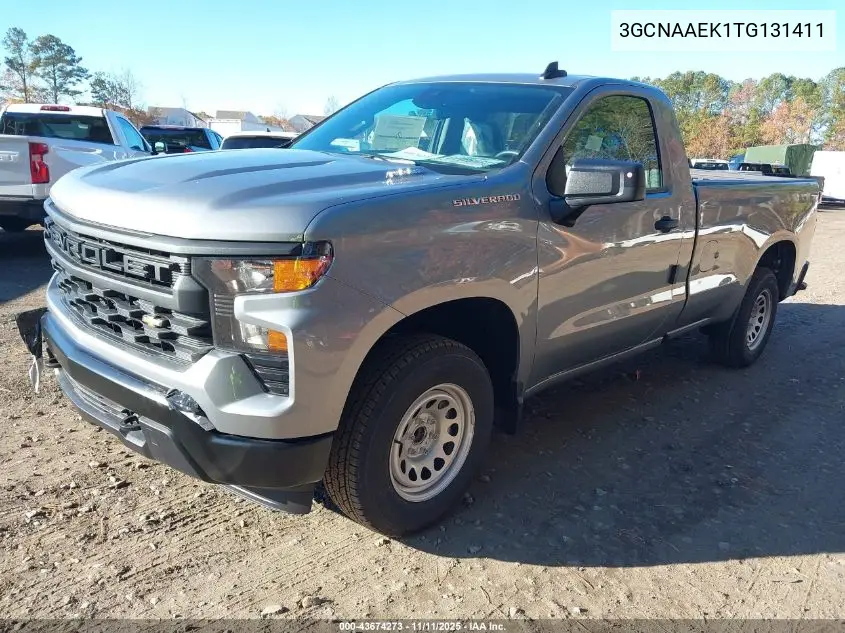 3GCNAAEK1TG131411 2026 Chevrolet Silverado 1500 2Wd Long Bed Wt