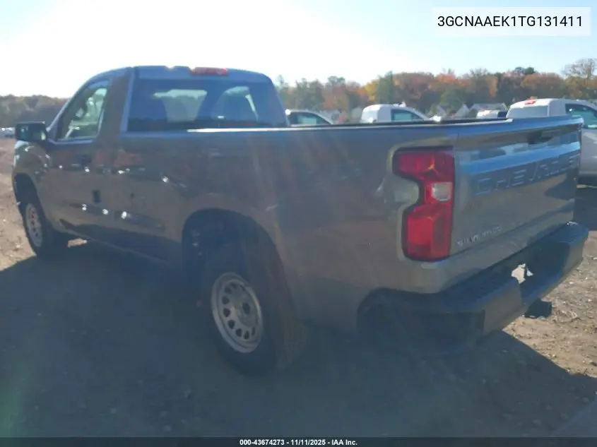 3GCNAAEK1TG131411 2026 Chevrolet Silverado 1500 2Wd Long Bed Wt