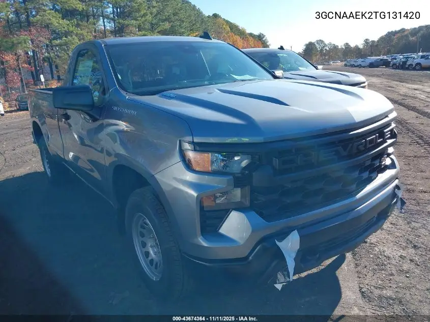 3GCNAAEK2TG131420 2026 Chevrolet Silverado 1500 2Wd Long Bed Wt