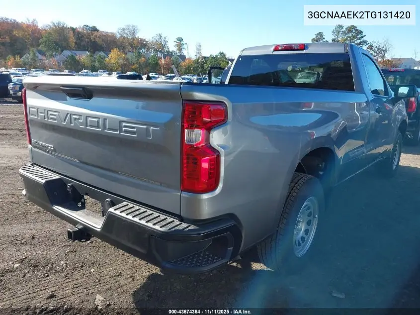 3GCNAAEK2TG131420 2026 Chevrolet Silverado 1500 2Wd Long Bed Wt