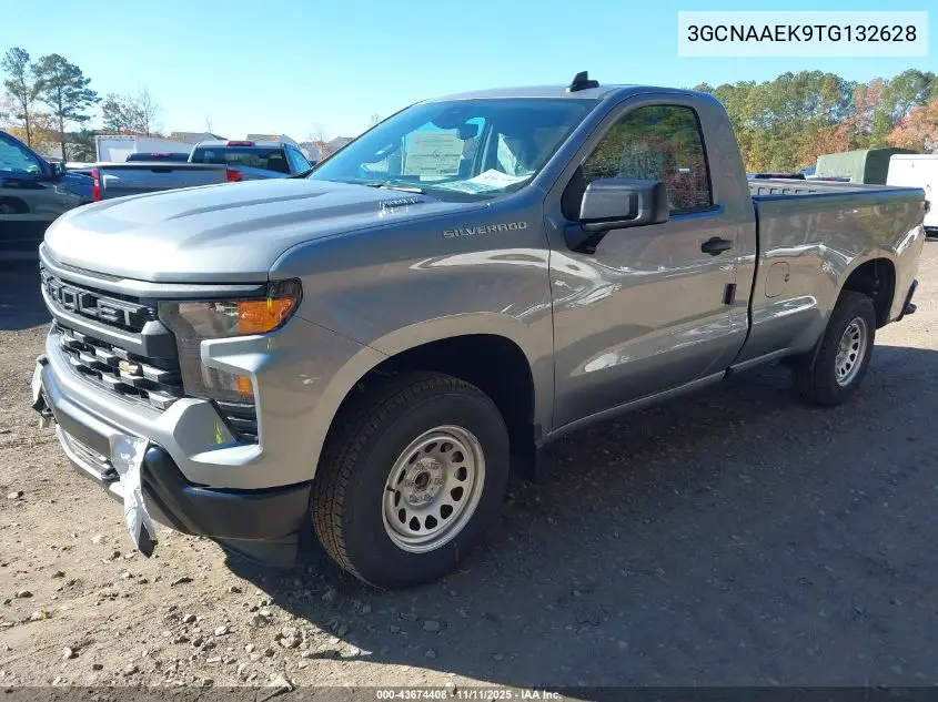 3GCNAAEK9TG132628 2026 Chevrolet Silverado 1500 2Wd Long Bed Wt
