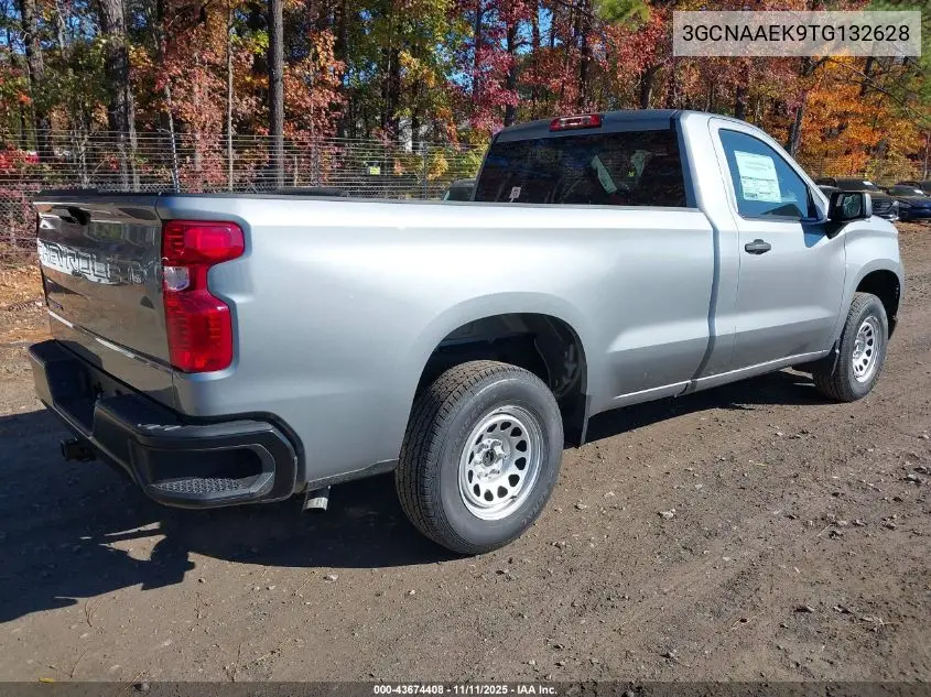 3GCNAAEK9TG132628 2026 Chevrolet Silverado 1500 2Wd Long Bed Wt