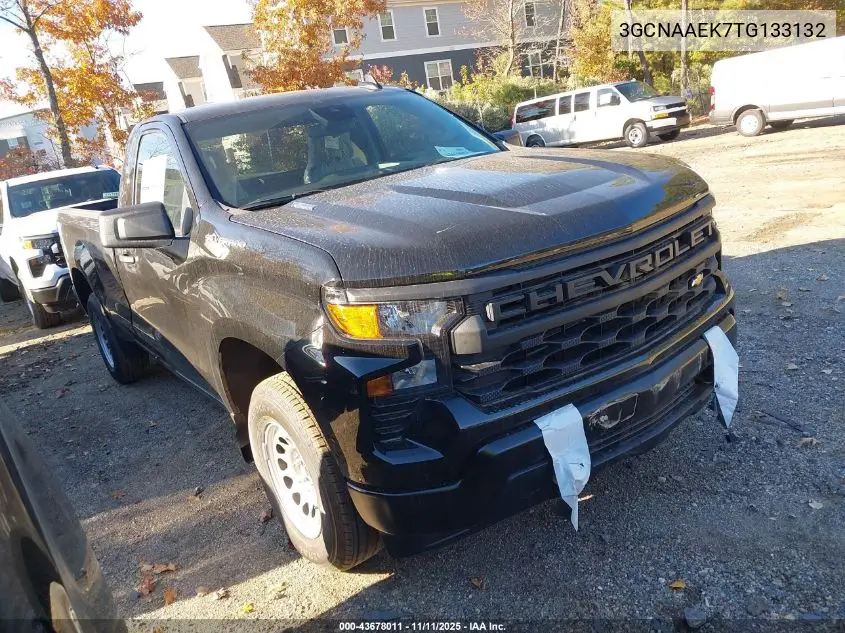 3GCNAAEK7TG133132 2026 Chevrolet Silverado 1500 2Wd Long Bed Wt