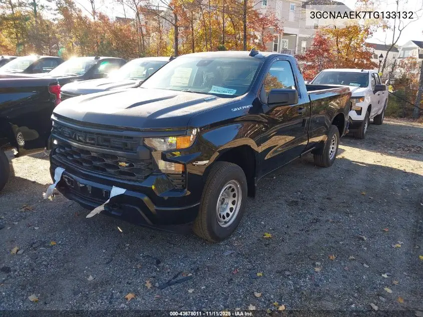 3GCNAAEK7TG133132 2026 Chevrolet Silverado 1500 2Wd Long Bed Wt