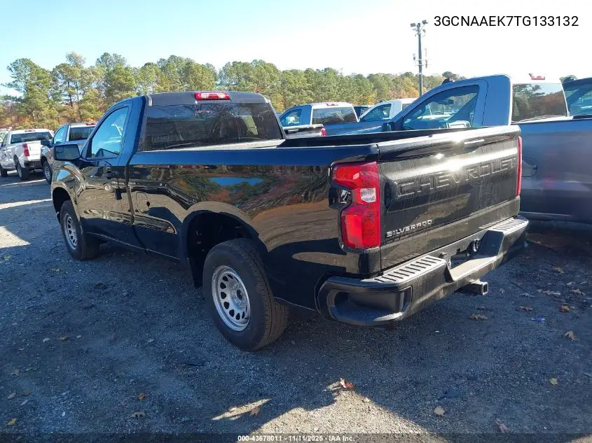 3GCNAAEK7TG133132 2026 Chevrolet Silverado 1500 2Wd Long Bed Wt