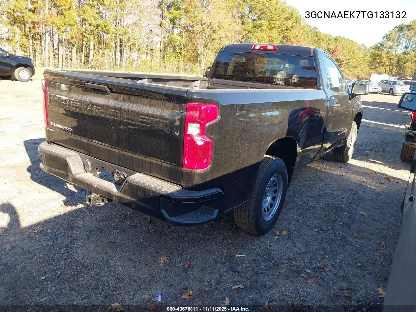 3GCNAAEK7TG133132 2026 Chevrolet Silverado 1500 2Wd Long Bed Wt